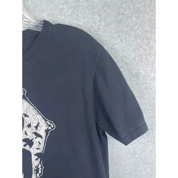 Goodie Two Sleeve Wednesday Shirt Size L Black Short Sleeve Adams Family TV Tee - Picture 4 of 9